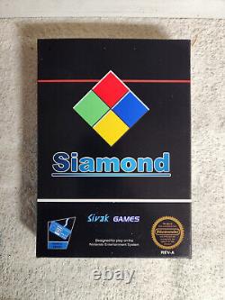 NES Siamond par Sivak games édition limitée #24/#33! Tout neuf! Comme neuf! Très RARE