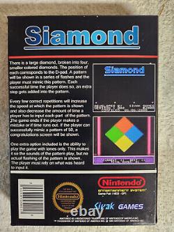 NES Siamond par Sivak games édition limitée #24/#33! Tout neuf! Comme neuf! Très RARE