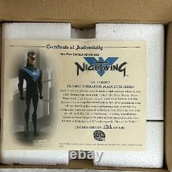 NIB Très Rare Les Nouvelles Aventures de Batman Nightwing Édition Limitée 1716/2000
