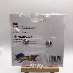 NOUVEAU ENSEMBLE DE PIN'S SONIC THE HEDGEHOG ROUGE LA CHAUVE-SOURIS DE SEGA TRÈS RARE ÉDITION LIMITÉE DE 2