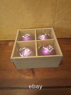 NOUVELLE Boule de Noël en Verre Violet Taco Bell Édition Limitée 2023 TRÈS RARE