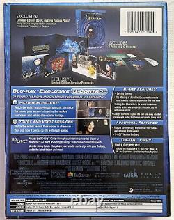 Nouveau Coraline Edition Limitée Blu Ray DVD 2disc Cadeau Set Très Rare Oups Tim Burton