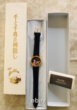 Nouveau Montre Spirited Away avec Boîte Pas à vendre Très Rare Édition Limitée Studio Ghibli