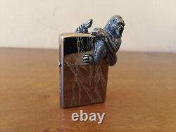 Nouvelle sculpture très rare de briquet Zippo 3D édition limitée gorille 2015, 0605/2500.