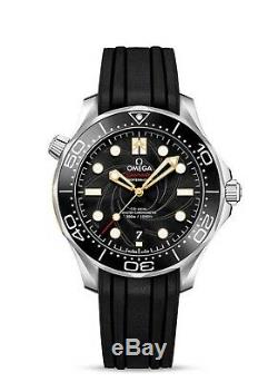 Omega Seamaster Diver 300m James Bond 007 Limited Edition Noir Jpn Jp Très Rare