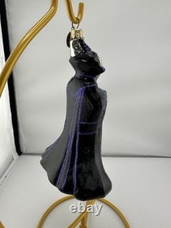 Ornement en verre Christopher Radko Disney Maléfique 2000 Très Rare Édition Limitée