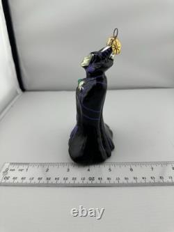 Ornement en verre Christopher Radko Disney Maléfique 2000 Très Rare Édition Limitée