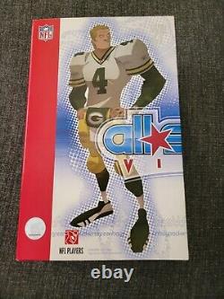 POUPÉE DE BRETT FAVRE #4 Très Rare Édition Limitée Vente Doit Partir Allstar Vinyl