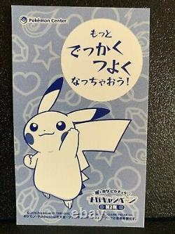 Pikachu Mega Poncho 4 Set Pokemon Center Campaign Limited Japonais Rare Nm F/s