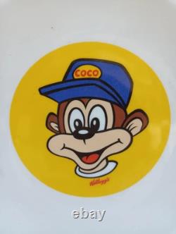 Plaque en porcelaine Kellog's très rare en édition limitée, introduite pour la première fois en 1963