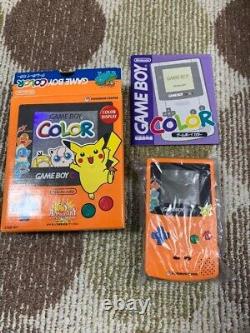 Pokemon Center Édition Limitée 3ème Anniversaire Game Boy Color Très Rare avec Boîte en Bon État