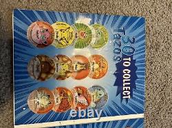 Pokemon Pogs Édition Limitée Super Rare Version Anglaise Avec Livre 1 Edition