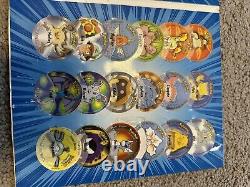 Pokemon Pogs Édition Limitée Super Rare Version Anglaise Avec Livre 1 Edition