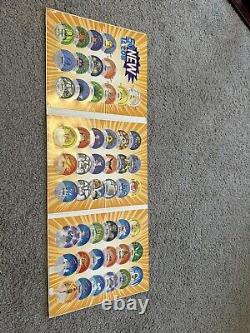 Pokemon Pogs Édition Limitée Super Rare Version Anglaise Avec Livre 1 Edition