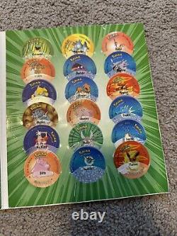 Pokemon Pogs Édition Limitée Super Rare Version Anglaise Avec Livre 1 Edition