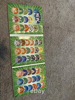 Pokemon Pogs Édition Limitée Super Rare Version Anglaise Avec Livre 1 Edition