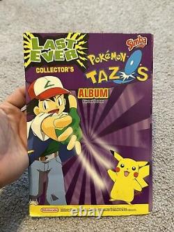 Pokemon Pogs Édition Limitée Super Rare Version Anglaise Avec Livre 1 Edition