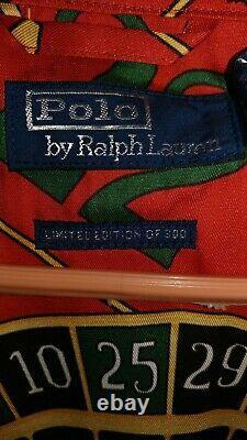 Polo Ralph Lauren Edition Limitée Jacket De Casino Taille Petit 1 Sur 300 Très Rare