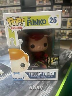 Pop Freddy Funko Deadpool Exclusive Sdcc 2014 Limited /300 Rare Very Nice