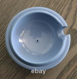 Pot de miel Wedgwood Abeilles, très rare jaspe bleu en édition limitée, très peu fabriqués