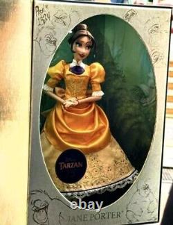 Poupée Disney D23 Jane Tarzan 17 2024 Édition Limitée 1 sur 1000 TRÈS RARE