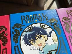 Ranma 1/2 Edition Limitée Blu-ray Set 1 7 Viz Rumiko Takahashi Très Rare Oop