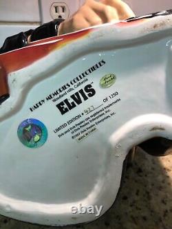 Rare Elvis Presley Ltd. Ed. Cookie Jar A Tres Special Limited Edition 1990