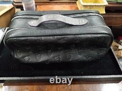 Robert Graham Designer Noir Sac de Toilettes de Voyage pour Hommes Très Rare LIMITÉ