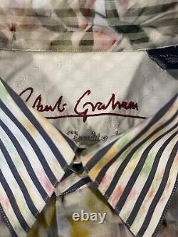 Robert Graham Mallarme NWOT Chemise Édition Limitée Très Rare XL SEULEMENT 118 FAIT