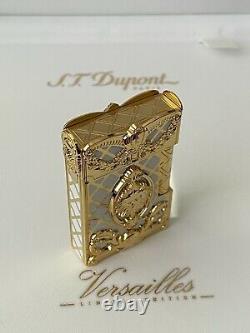 S. T. Dupont Gatsby 18k Briquet Versailles Limited Edition -nouveau Dans La Boîte Très Rare