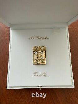 S. T. Dupont Gatsby 18k Briquet Versailles Limited Edition -nouveau Dans La Boîte Très Rare