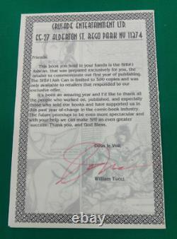 SHI Ashcan #1 limité à 500 exemplaires signés par Billy Tucci NM- très rare