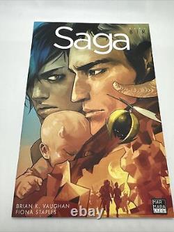 Saga 1 RRP Turc VARIANT Image Très Rare Limitée à 500 Brian K Vaughan