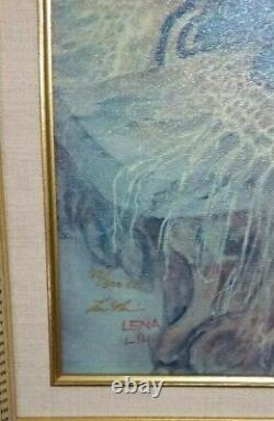 Salle De Musique Très Rare Iv-swan Melody De Lena Liu Edition Limitée Peinture 300 S/n