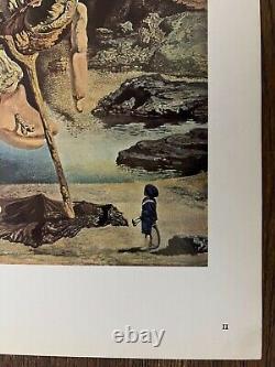 Salvador Dali Spectre De La Libido Lithographie Édition Limitée 1957 Très Rare