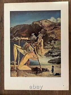 Salvador Dali Spectre De La Libido Lithographie Édition Limitée 1957 Très Rare