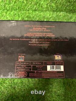 Série de cochons d'Inde TRÈS RARES NON COUPÉS Édition limitée de VHS Set HORREUR ALLEMANDE 86/500