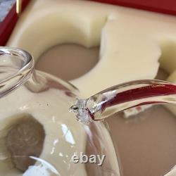 Set de Thé Haut de Gamme en Édition Limitée Remy Martin XO Cognac Avec Étui Rouge Plateau Très Rare À Lire