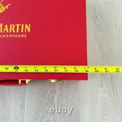 Set de Thé Haut de Gamme en Édition Limitée Remy Martin XO Cognac Avec Étui Rouge Plateau Très Rare À Lire