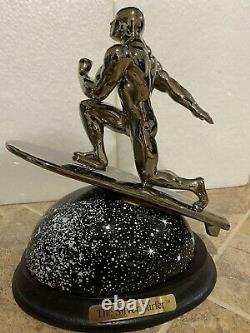 Silver Surfer Très Rare Statue Edition Limitée Avec Box Marvel Grand Cond