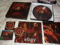 Slayer - Repentless - Impressionnant Très Rare Édition Limitée Coffret LP Photo Massive