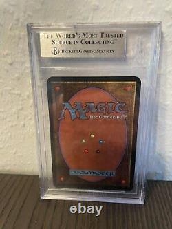 Sol Ring Alpha Mtg Magic The Gathering Bgs 9 Mint-no Psa-très Rare Graduation