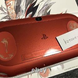 Sony Playstation Vita Saga Scarlet Grace Limited Edition Metallic Red Très Rare
