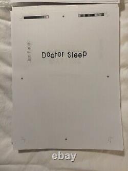 Stephen King Docteur Sleep Cemetery Dance 3e ÉPREUVE TRÈS RARE Édition Limitée