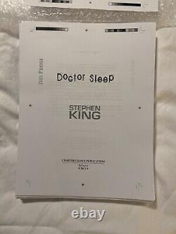 Stephen King Docteur Sleep Danse du Cimetière 3ème ÉPREUVE TRÈS RARE Édition Limitée