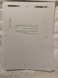 Stephen King Docteur Sleep Danse du Cimetière 3ème ÉPREUVE TRÈS RARE Édition Limitée