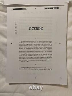 Stephen King Docteur Sleep Danse du Cimetière 3ème ÉPREUVE TRÈS RARE Édition Limitée