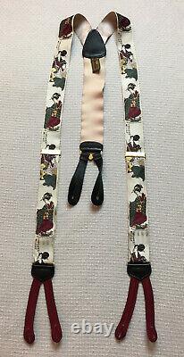 Suspendeurs De Trafalgar Edition Limitée Braces Très Rare \ud83d\udc8e Geisha Htf
