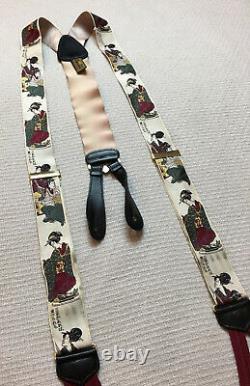 Suspendeurs De Trafalgar Edition Limitée Braces Très Rare \ud83d\udc8e Geisha Htf