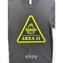 T-shirt graphique Alien Arby's Area 51 en très rare édition limitée taille S 2019